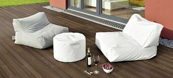Terrassendielen Thermoholz dunkelbraun